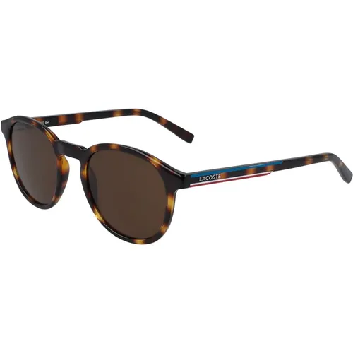 Havana/ Sunglasses , unisex, Sizes: 50 MM - Lacoste - Modalova