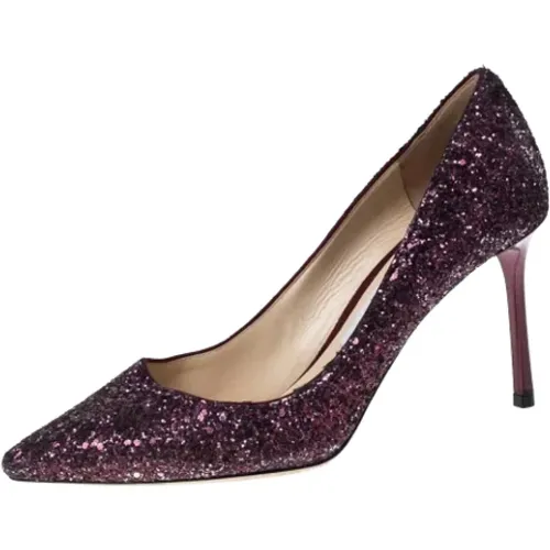 Pre-owned Stoff heels , Damen, Größe: 37 1/2 EU - Jimmy Choo Pre-owned - Modalova