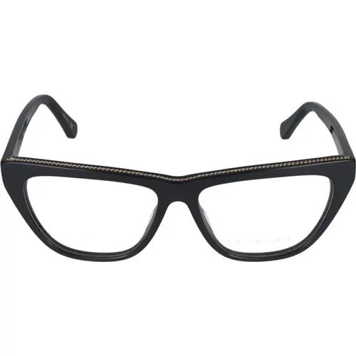 Modische Brille Sc0191O , Damen, Größe: 53 MM - Stella Mccartney - Modalova