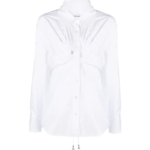 Gerüschtes Taillenlangarmshirt - alexander wang - Modalova