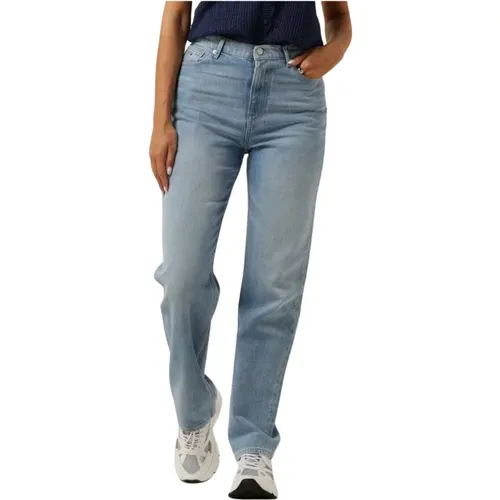 Julie Straight Leg Blaue Jeans , Damen, Größe: W31 L32 - Tommy Jeans - Modalova