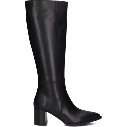 Schwarze Hohe Stiefel für Stilvolle Outfits , Damen, Größe: 39 EU - Notre-v - Modalova