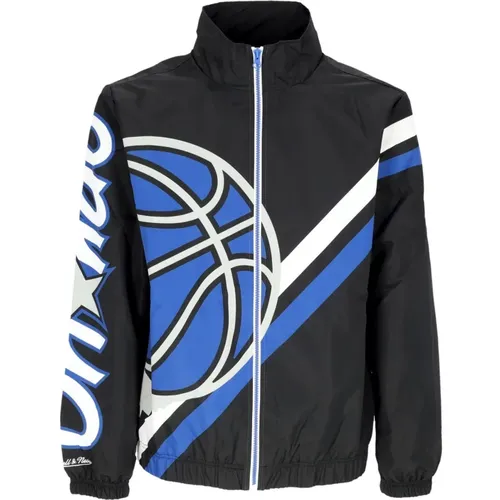 Orlando Magic Windbreaker Jacket , male, Sizes: L, S, XL - Mitchell & Ness - Modalova