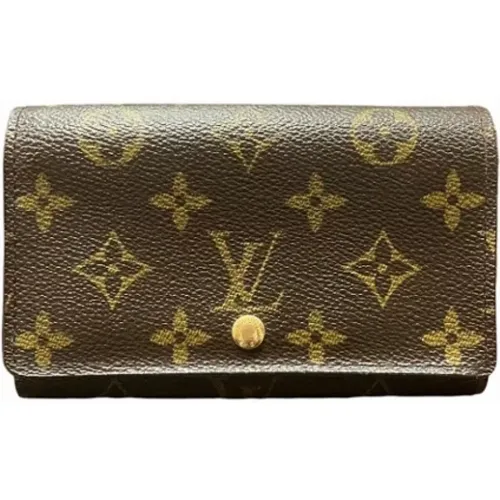 Pre-owned Canvas wallets , female, Sizes: ONE SIZE - Louis Vuitton Vintage - Modalova