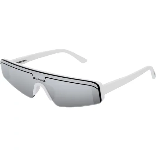 Silver Sunglasses , unisex, Sizes: ONE SIZE - Balenciaga - Modalova