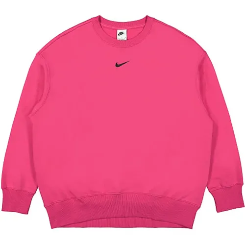 Phoenix Fleece Crewneck Sweater , Herren, Größe: M - Nike - Modalova