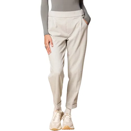 Lockerer Winter-Chino-Hose , Damen, Größe: XS - Mason's - Modalova