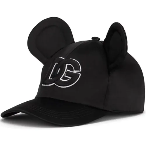 Mickey Mouse Baseball Cap - Dolce & Gabbana - Modalova