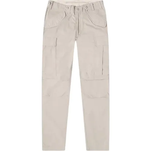 M65 Italian Twill Cargo Pant -S , male, Sizes: L, M, S - Maharishi - Modalova