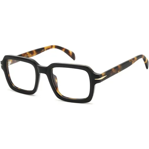 Black Havana DB 7113 WR7 , unisex, Sizes: 50 MM - Eyewear by David Beckham - Modalova