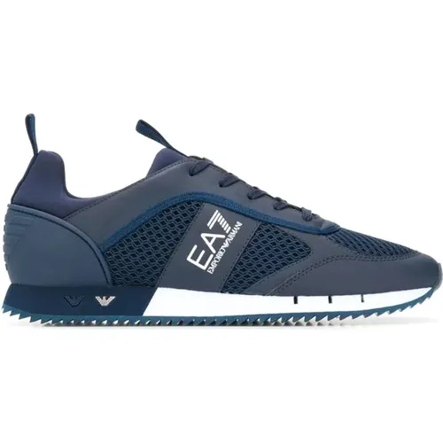 Casual Style Sneakers für Männer , Herren, Größe: 43 EU - Emporio Armani EA7 - Modalova