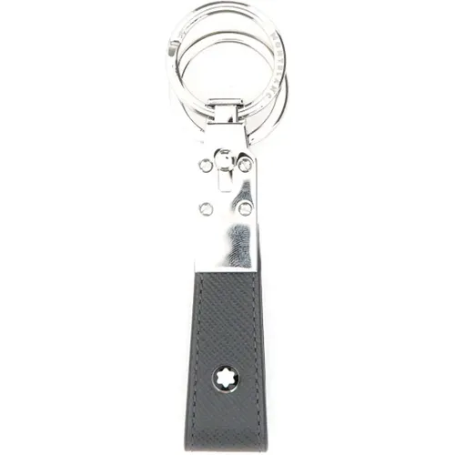 Elegant Grey Keychains , male, Sizes: ONE SIZE - Montblanc - Modalova