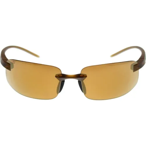 Polarized Sunglasses Matte Light , male, Sizes: 61 MM - Serengeti - Modalova