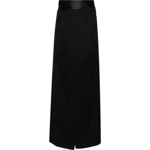 Elegant Maxi Skirt for Women , female, Sizes: S, XS - MM6 Maison Margiela - Modalova