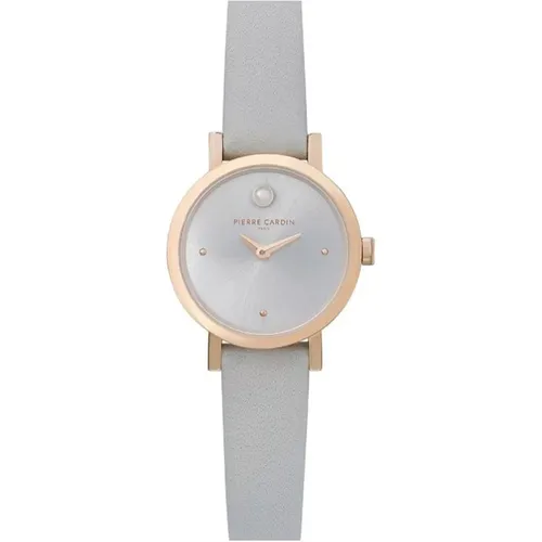 Roségold Zirkonia Lederuhr - Pierre Cardin - Modalova