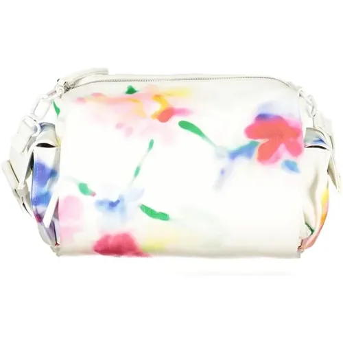 Weiße Handtasche mit Mehreren Taschen - Desigual - Modalova