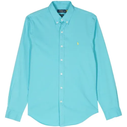 Clear Polo Shirt , male, Sizes: L - Ralph Lauren - Modalova