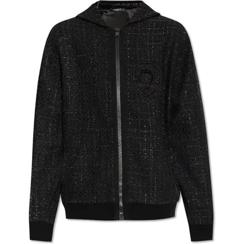 Tweed Sweatshirt Balmain - Balmain - Modalova