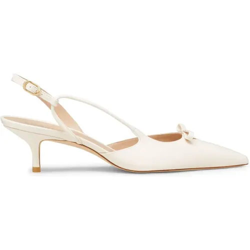 Eleganter Slingback mit Schleifendetail , Damen, Größe: 37 EU - Stuart Weitzman - Modalova