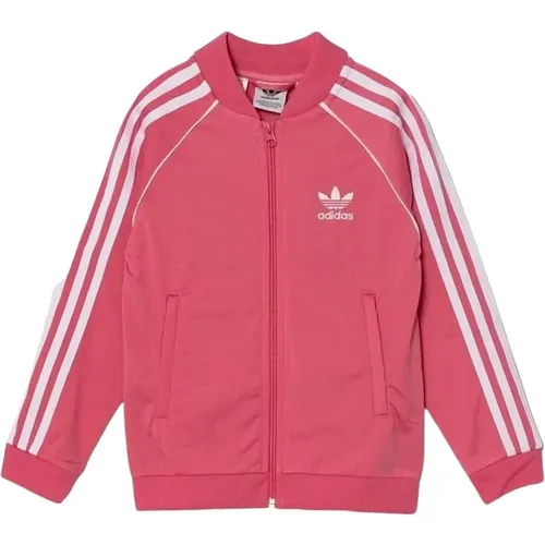 Rosa Zip-Up Sweatshirt Mädchen Adicolor SST - adidas Originals - Modalova