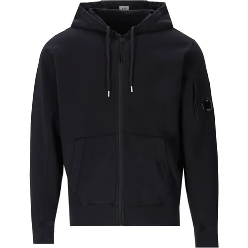 Light Feece Zipped Hoodie , male, Sizes: 2XL, L - C.P. Company - Modalova