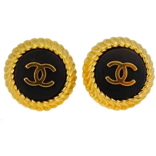 Pre-owned Metal chanel-jewelry , female, Sizes: ONE SIZE - Chanel Vintage - Modalova