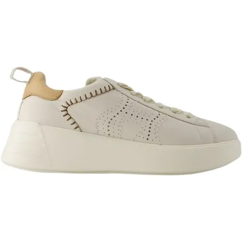 Rebel Sneakers - Leder - Grau , Damen, Größe: 39 EU - Hogan - Modalova