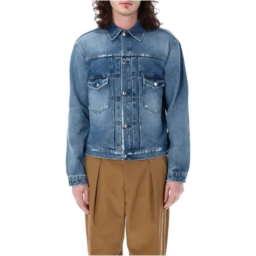 Denim Jacket , male, Sizes: XL, L, M - Séfr - Modalova