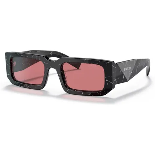 Geometric Bold Sunglasses , male, Sizes: 53 MM - Prada - Modalova