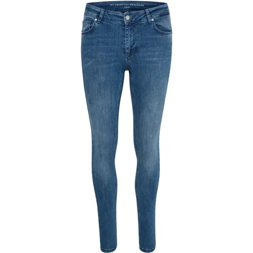 THE Celina 100 Slim Jeans , female, Sizes: W35, W32, W34, W33, W31, W27, W24, W30, W29, W25, W26, W28 - My Essential Wardrobe - Modalova