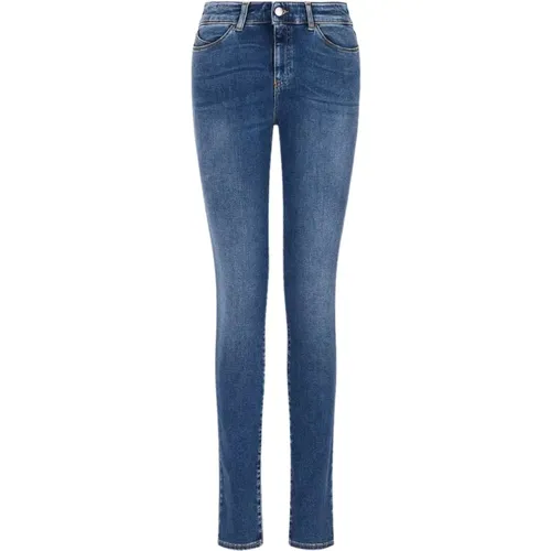 Skinny Fit Jeans with Five Pockets , female, Sizes: W31 - Emporio Armani - Modalova