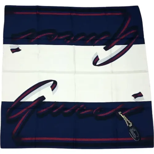 Pre-owned Silk scarves , female, Sizes: ONE SIZE - Gucci Vintage - Modalova