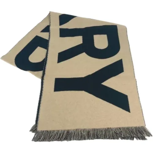 Pre-owned Wool scarves , female, Sizes: ONE SIZE - Burberry Vintage - Modalova