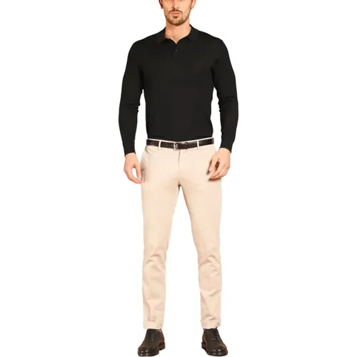 Gabardine Stretch Chino Hose Regular Fit , Herren, Größe: 2XL - Mason's - Modalova