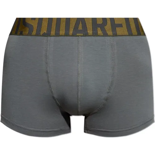 Cotton boxers with logo , male, Sizes: S, M, XL, L - Dsquared2 - Modalova