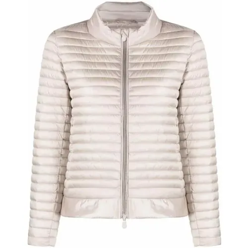 Sand Alyssa Lightweight Jacket , female, Sizes: M, XL - Save The Duck - Modalova