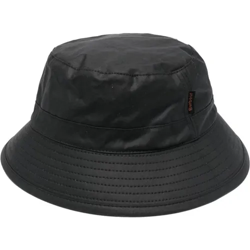 Stylish Logo-Patch Bucket Hat , male, Sizes: M - Barbour - Modalova