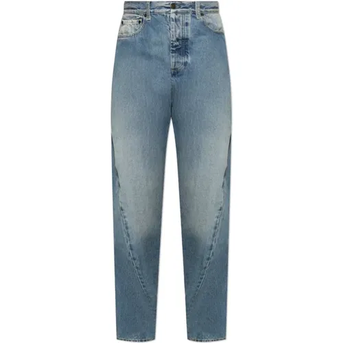 Jeans with vintage effect , male, Sizes: W30 - Maison Margiela - Modalova