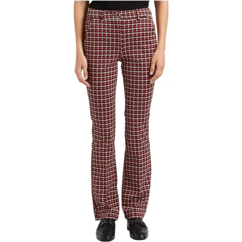 Plaid Wide Leg Pants , female, Sizes: L - Liu Jo - Modalova