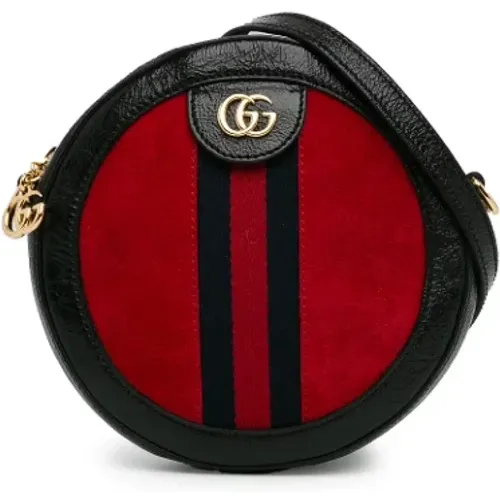 Pre-owned Suede crossbody-bags , female, Sizes: ONE SIZE - Gucci Vintage - Modalova