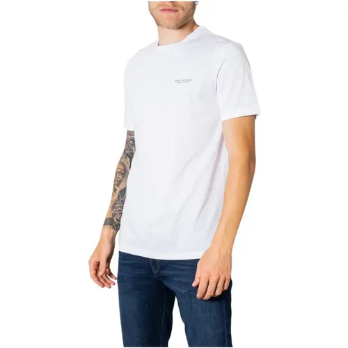 Mens Short Sleeve T-shirt , male, Sizes: 2XL, XL - Armani Exchange - Modalova