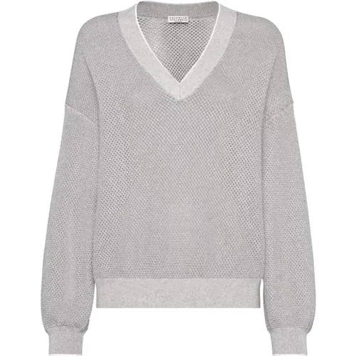 Sweatshirts & Hoodies , female, Sizes: XS, M - BRUNELLO CUCINELLI - Modalova