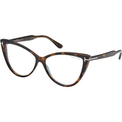 Stilvolle Brille Ft5843-B 052 , Damen, Größe: 56 MM - Tom Ford - Modalova