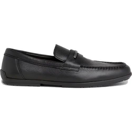 Schwarze Metall Bar Loafers , Herren, Größe: 41 EU - Calvin Klein - Modalova