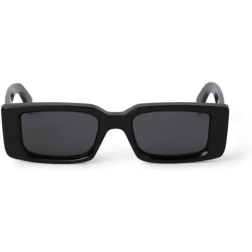 Stilvolle Acetat Sonnenbrille , unisex, Größe: 50 MM - Off White - Modalova