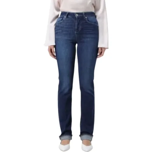 Gerade geschnittene Jeans , Damen, Größe: W26 - Liu Jo - Modalova
