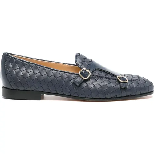 Interwoven Leather Loafers , female, Sizes: 3 UK, 8 UK - Doucal's - Modalova