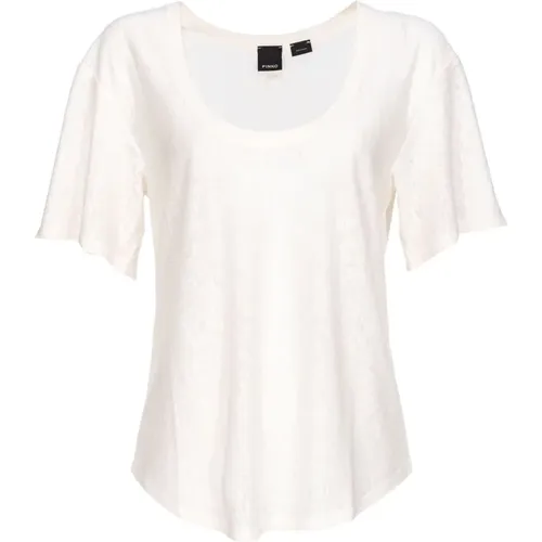 T-Shirts , female, Sizes: L, M - pinko - Modalova