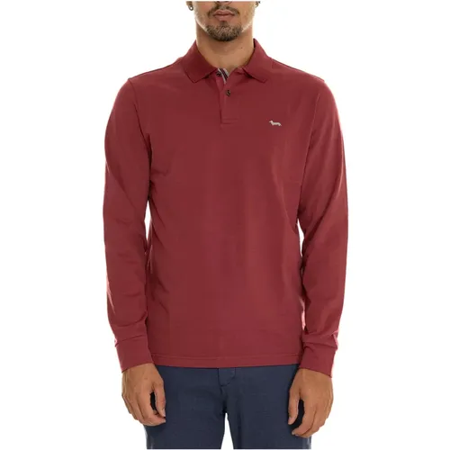 Klassisches Polo Shirt für Männer , Herren, Größe: S - Harmont & Blaine - Modalova