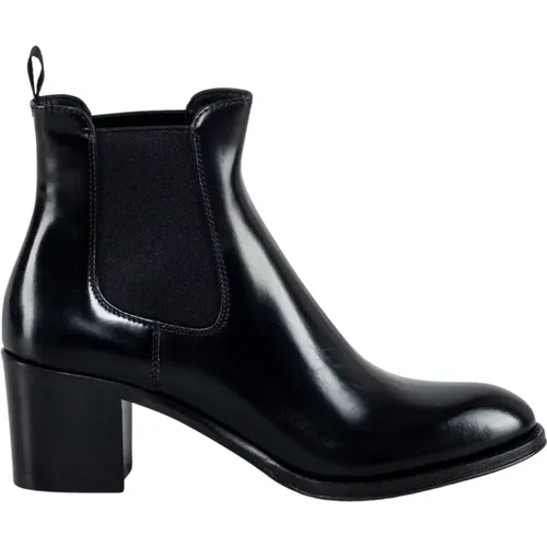 Elegant Leather Chelsea Boot , female, Sizes: 6 UK - Church's - Modalova